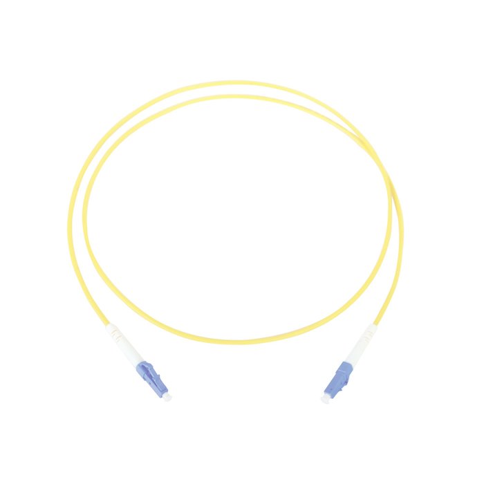Jumper de Fibra Óptica Monomodo LC/LC Simplex de 1 metro
