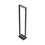 Rack de 2 Postes, Estándar 19", 45 Unidades, Fabricado en Acero, Base "L" para Anclar a Piso.