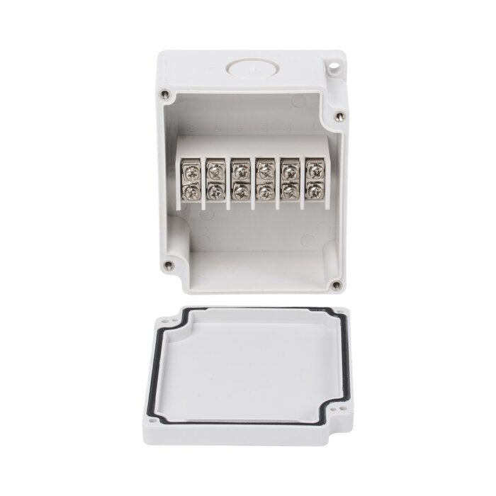 Cajas de Interconexión con 6 Terminales. De 91 x 75 x 43 mm