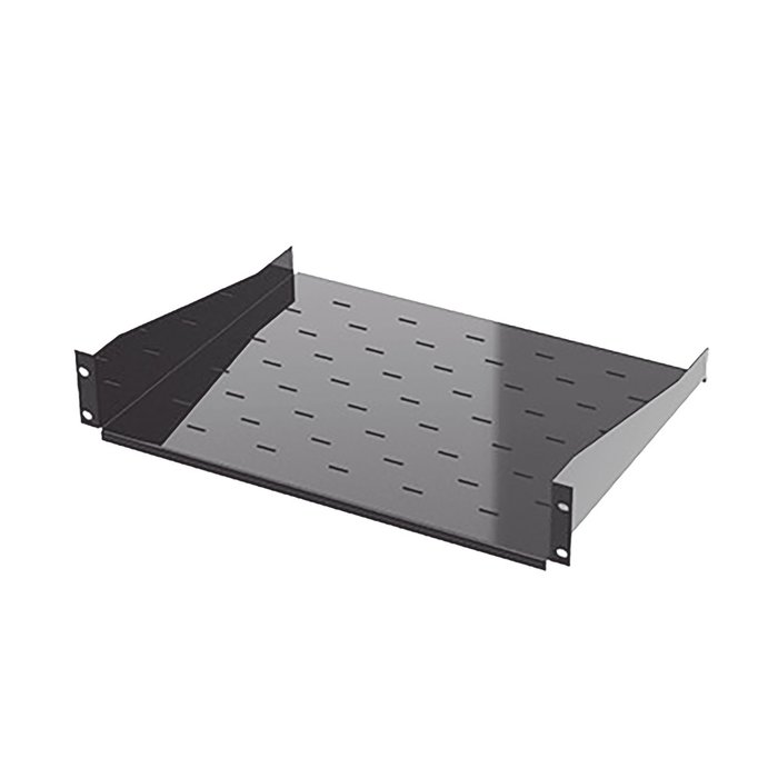 Charola para Rack de 19", 34 cm de Profundidad, 2U.
