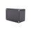 Gabinete Plástico Negro para Exterior (IP65) de 100 x 68 x 50 mm Cierre por Tornillos.