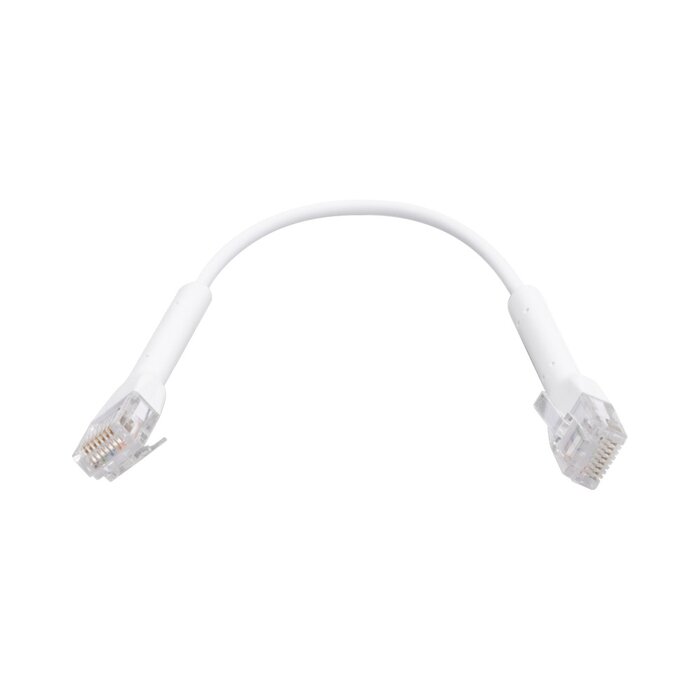 UniFi Ethernet Patch Cable Cat6 de 22 cm, color blanco