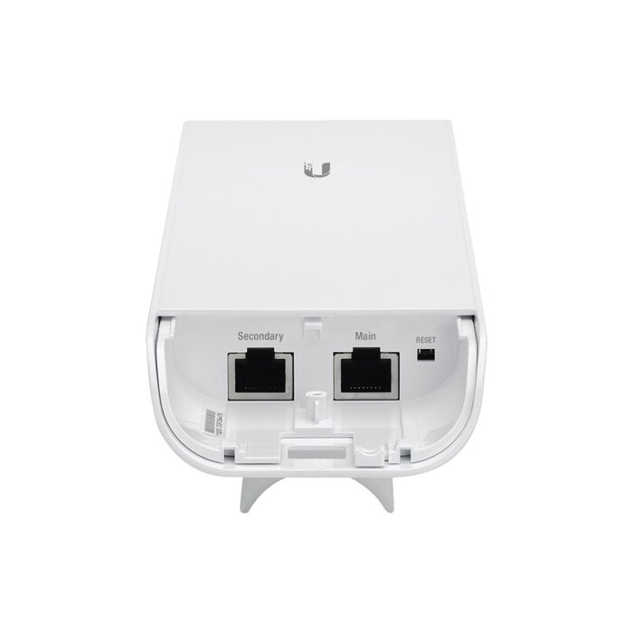 NanoStation airMAX M5 CPE, hasta 150 Mbps, frecuencia 5 GHz (5170-5875 MHz) con antena integrada de 16 dBi