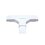 Sección en "T" color blanco de PVC auto extinguible, para canaletas TMK1735, TMK1735SD (5340-02001)