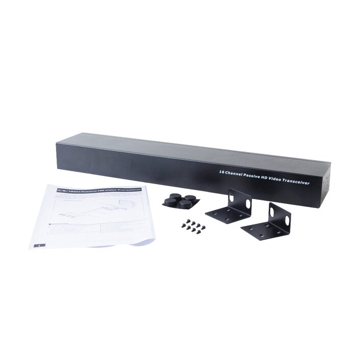 Receptor de video pasivo de 16 canales TurboHD para aplicaciones de video por UTP cat5e/6 en alta definición