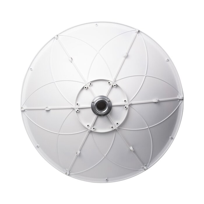 Antena direccional para C5x, Doble polaridad 45 ° y 90 °, 4.9 - 6.5 GHz, 2 ft, Ganancia de 30 dBi, Montaje incluido
