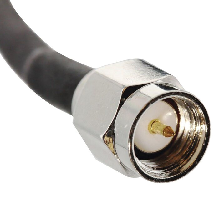 Antena Mini de Montaje Magnético, con cable RG174 y conector SMA macho | Rango de Frecuencias 700-960 MHz, 1710-2270 MHz | Ganancia Máxima 3.1 dB