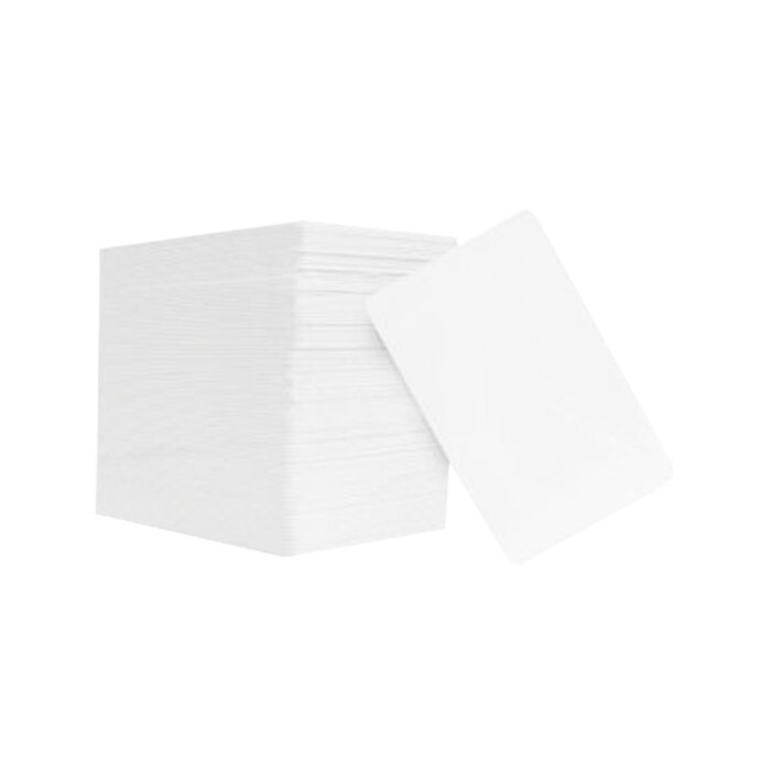 Paquete de 100 tarjetas PVC