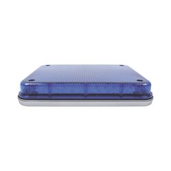 Luz de advertencia de 9x7", color azul
