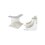 Esquinero interior, para uso con canaleta T45, Material PVC Rígido, Color Blanco Mate