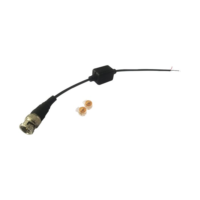 Kit de Transceptores (Balluns) EXTERIOR TurboHD Hasta 5 MPx HD-TVI/HD-CVI/AHD / CONECTORES 100% COBRE / Con Cable RF Blindado para aplicaciones