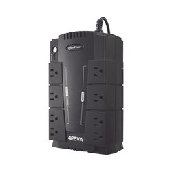 UPS de 425 VA/255 W, Topología Standby, Entrada 120 Vca NEMA 5-15P, Tipo Gabinete Compacto, Con 8 Tomas NEMA 5-15R