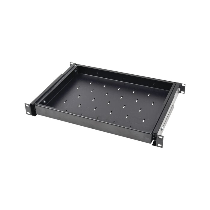 Charola Deslizable para Rack de 19", 30 cm de Profundidad, 1U.