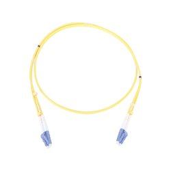 Jumper de Fibra Óptica Monomodo LC/LC Duplex de 1 metro