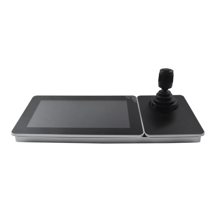 Controlador IP (Joystick) con Pantalla Táctil de 10.1" con S.O. Android ver. 4.4 / Compatible con cámaras IP, Domos IP, PTZ, DVRs y NVRs epcom y HIKVISION