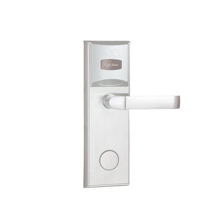 Chapa derecha para hoteles con tecnología MIFARE®