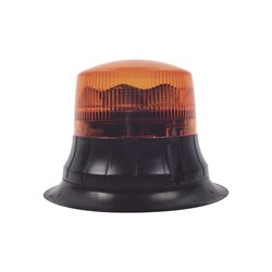 Burbuja LED giratoria de color ámbar, 9 LEDs, montaje magnético