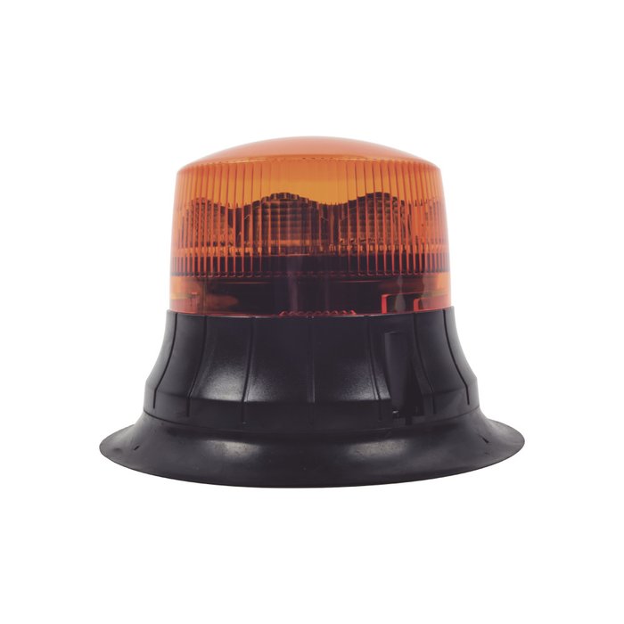 Burbuja LED giratoria de color ámbar, 9 LEDs, montaje magnético