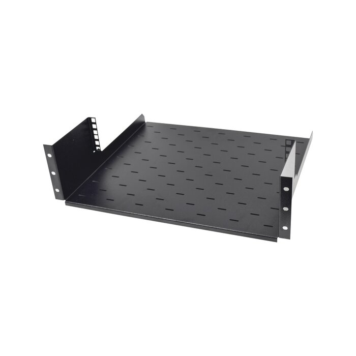 Rack Abierto de 19" para Montaje en Pared de 2U, con Charola de 460 mm de Profundidad.