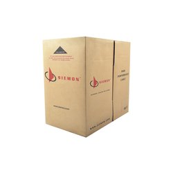 Bobina de Cable UTP Reelex, de 4 pares, Alto Desempeño Cat6, PVC (CM), Color Gris, 23 AWG, 305m