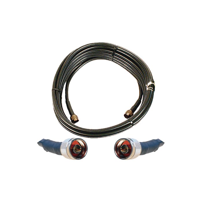 Jumper Coaxial con Cable Wilson-400 | Conector N Macho en los extremos | 15.24 metros de longitud.