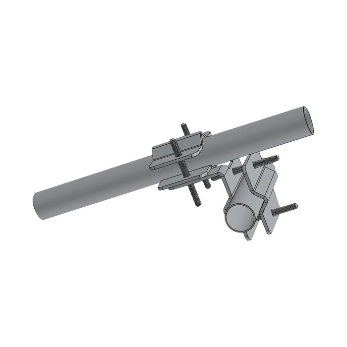 Herraje Adaptador Cruzado para Mástil para Diámetros desde 7/8" hasta 2".