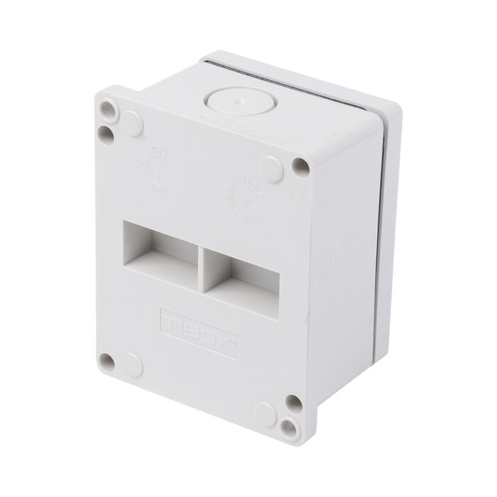 Cajas de Interconexión con 6 Terminales. De 91 x 75 x 43 mm