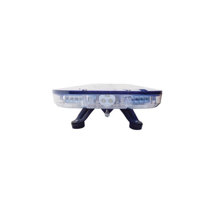 Barra de luces LED de 46" Rojo/Azul con Control de tráfico en color Ámbar, Ideal para Equipar Unidades de Vialidad