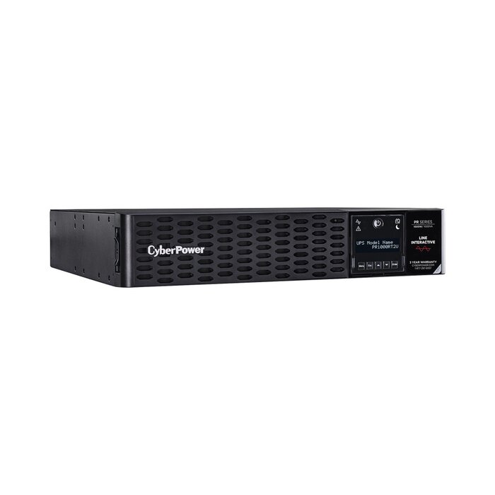 UPS de 1000 VA /1000 W, Topología Línea Interactiva, Entrada 120 Vca NEMA 5-15P, Onda Senoidal Pura, Torre o Rack 2 UR, Con 8 Tomas NEMA 5-15R