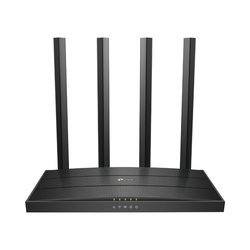 Router inalámbrico AC Wave 2 1900 doble banda 1 puerto WAN 10/100/1000 Mbps y 4 puertos LAN 10/100/1000 Mbps, MIMO 3X3, Beamforming
