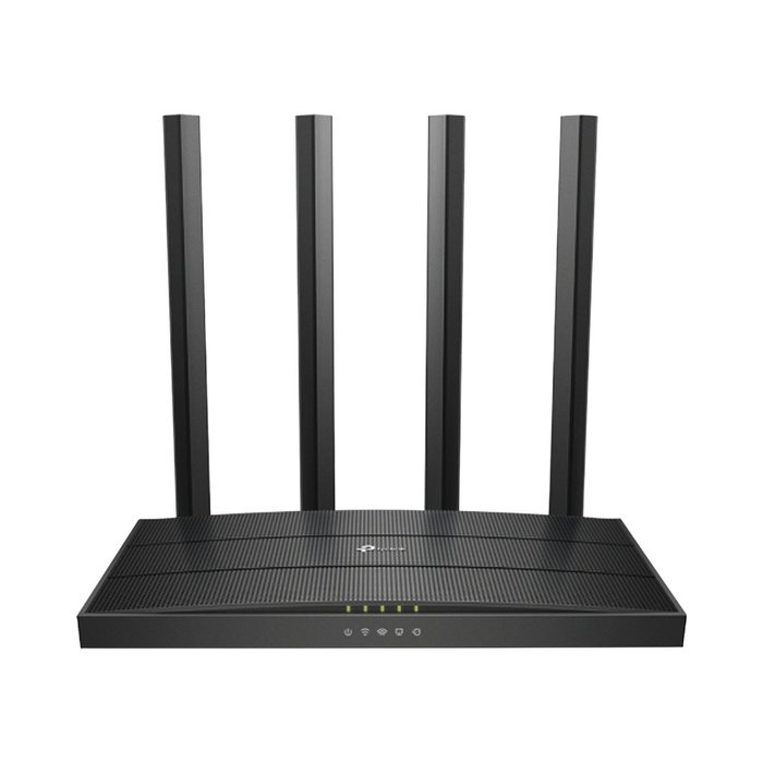 Router inalámbrico AC Wave 2 1900 doble banda 1 puerto WAN 10/100/1000 Mbps y 4 puertos LAN 10/100/1000 Mbps, MIMO 3X3, Beamforming