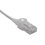 Patch Cord MC6 Modular Cat6 UTP, CM/LS0H, 3ft, Color Blanco, Diámetro Reducido (28AWG)