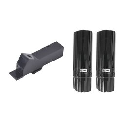 Detector de rayo fotoeléctrico con Mira / 3 rayos / 4 frecuencias / 50mts exterior / Alimentación 12-24 vcd