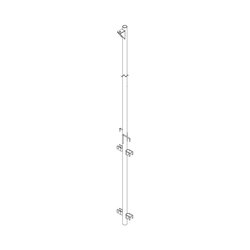 Pluma de Aluminio de 4 metros CED.40 para Instalación de Tramos STZ (Con Polea).