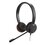 Jabra Evolve 30 Duo con conexión USB / 3.5mm, micrófono con cancelación de ruido y controlador en el cable con botones e indicadores LED (5399-823-309)