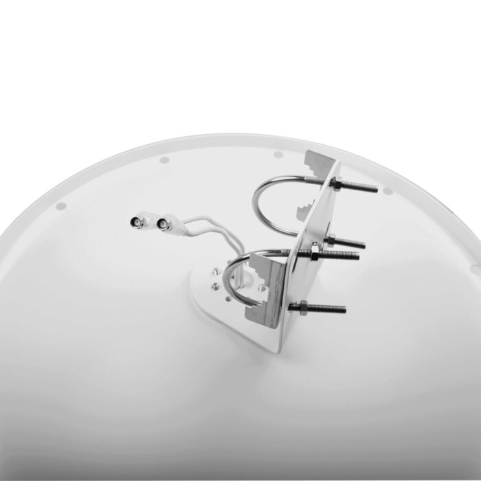 Antena Parabólica de Frecuencia Extendida, 4.8 - 6.5 GHz, 28 dBi, Conectores SMA-Macho Inverso