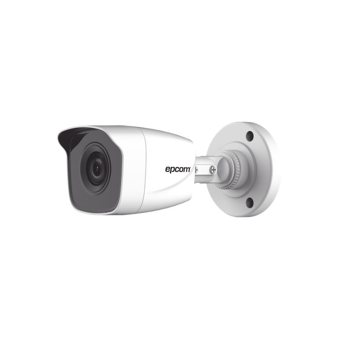Bullet TURBOHD 1080p / METALICA / Gran Angular 103° / Lente 2.8 mm / IR EXIR Inteligente 20 mts / Exterior IP66 / TVI-AHD-CVI-CVBS