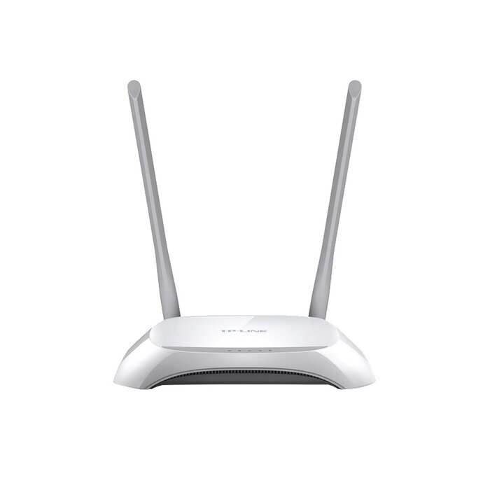 Router Inalámbrico WISP, 2.4 GHz, 300 Mbps, 2 antenas externas omnidireccional 5 dBi, 4 Puertos LAN 10/100 Mbps, 1 Puerto WAN 10/100 Mbps, control de ancho de banda