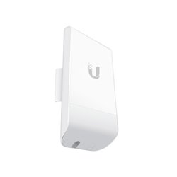 NanoStation airMAX locoM5 CPE, hasta 150 Mbps, frecuencia 5 GHz (5170-5875 MHz) con antena integrada de 13 dBi