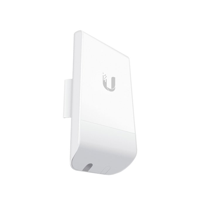 NanoStation airMAX locoM5 CPE, hasta 150 Mbps, frecuencia 5 GHz (5170-5875 MHz) con antena integrada de 13 dBi