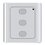 Control Remoto Inalambrico RF de PARED, compatible con ACCESSFORCE y FS1000SPEED