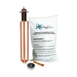 Electrodo para corriente máxima de 45 Amp. con Filtro y Compuesto H2Ohm.