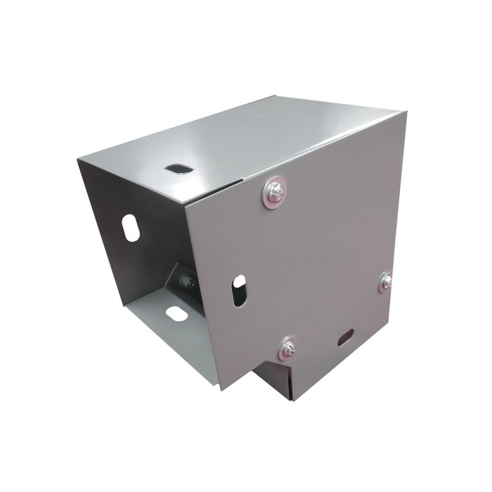 Derivación codo horizontal de 90 grados 65 x 65 mm, fabricado en lámina de acero al carbón