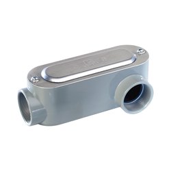 Caja Condulet tipo LL de 1" (25.4 mm) Incluye tapa y tornillos.