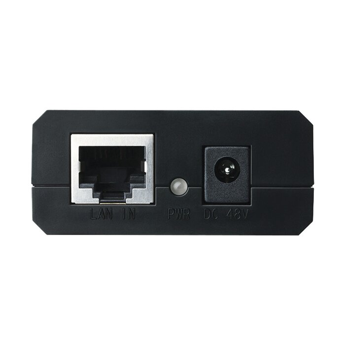 Inyector PoE Gigabit 802.3 af 1 puerto 10/100/1000 Mbps