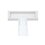 Sección en "T" color blanco de PVC auto extinguible, para canaleta TEK100 (5576-13100)