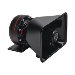Bocina de uso Rudo, de 100 W, Alto Rendimiento y Base en Aluminio, 8 Ohms de Impedancia