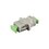Módulo acoplador de fibra óptica simplex SC/APC a SC/APC compatible con fibra Monomodo