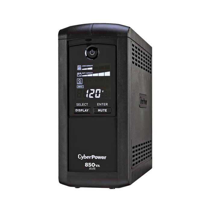 UPS de 850 VA/510 W, Topología Línea Interactiva, Entrada 120 Vca NEMA 5-15P, Tipo Mini Torre, Con 9 Tomas NEMA 5-15R