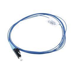 Pigtail de Fibra Óptica LC Simplex, Multimodo OM3 50/125, 900um, Color Aqua, 3 Metros